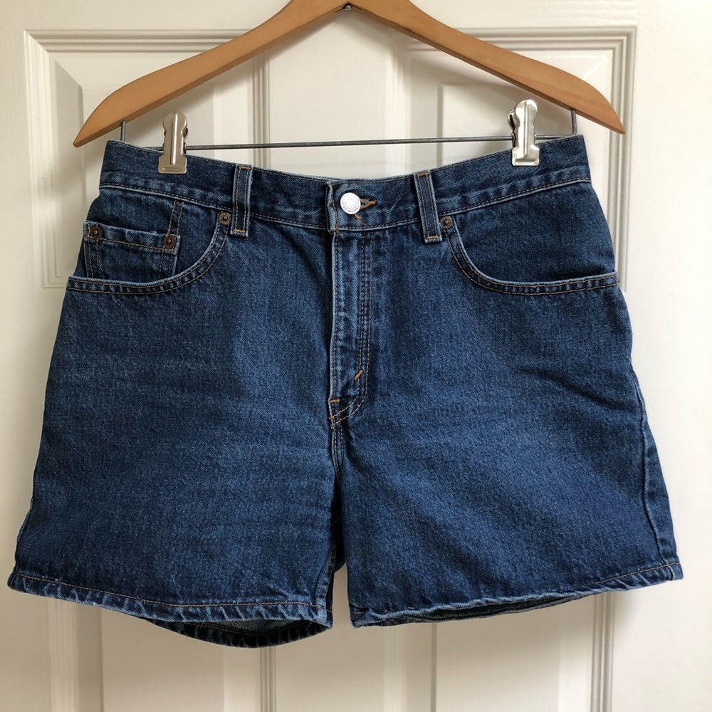 Levi Denim Dark wash shorts